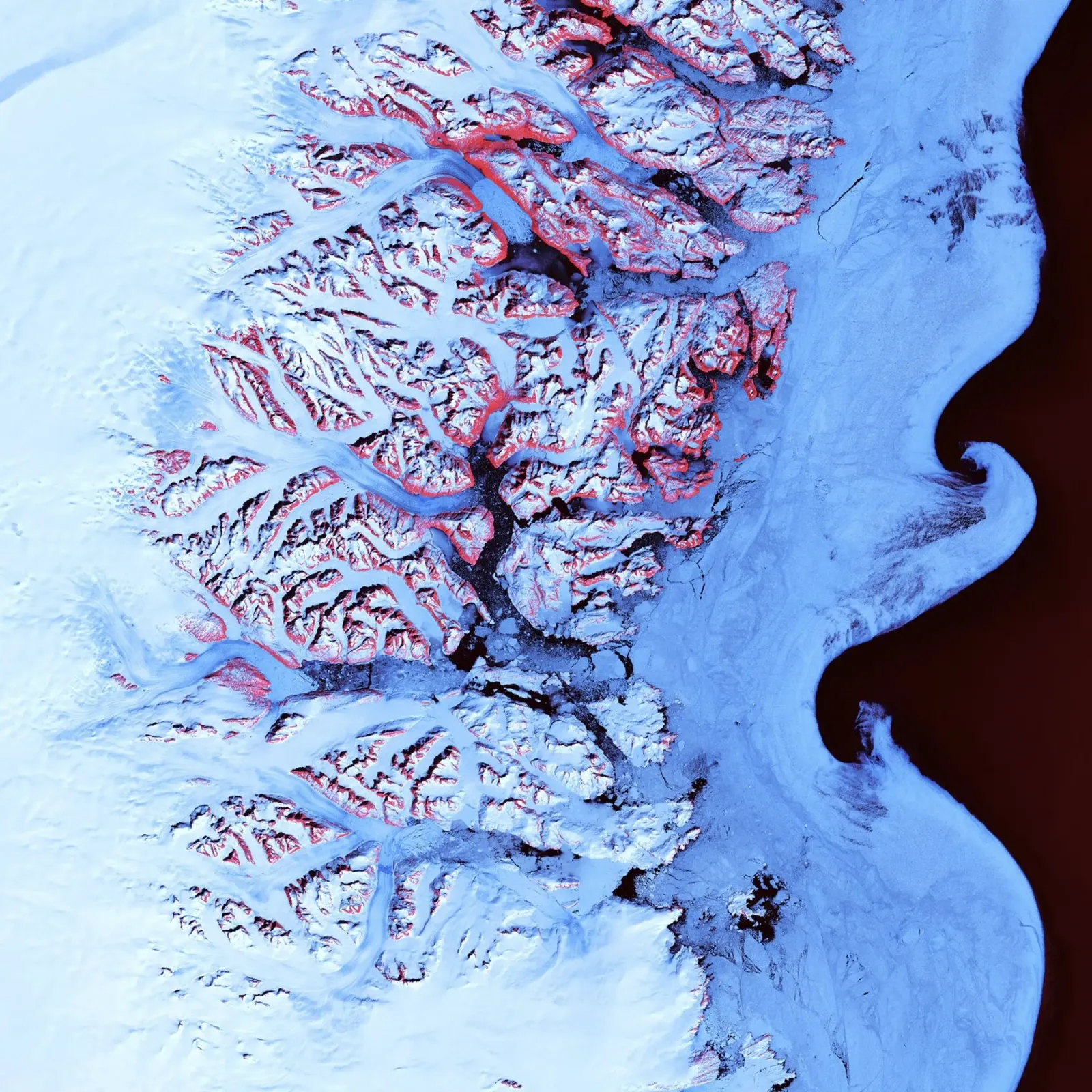Along the southeastern coast of Greenland carta hahnemühle da artshop