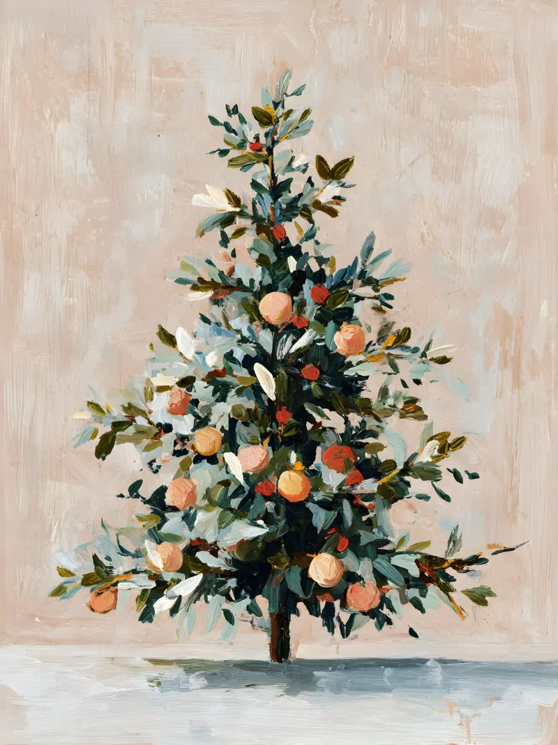Frosted Orchard Tree tela da velvetwinterstudio