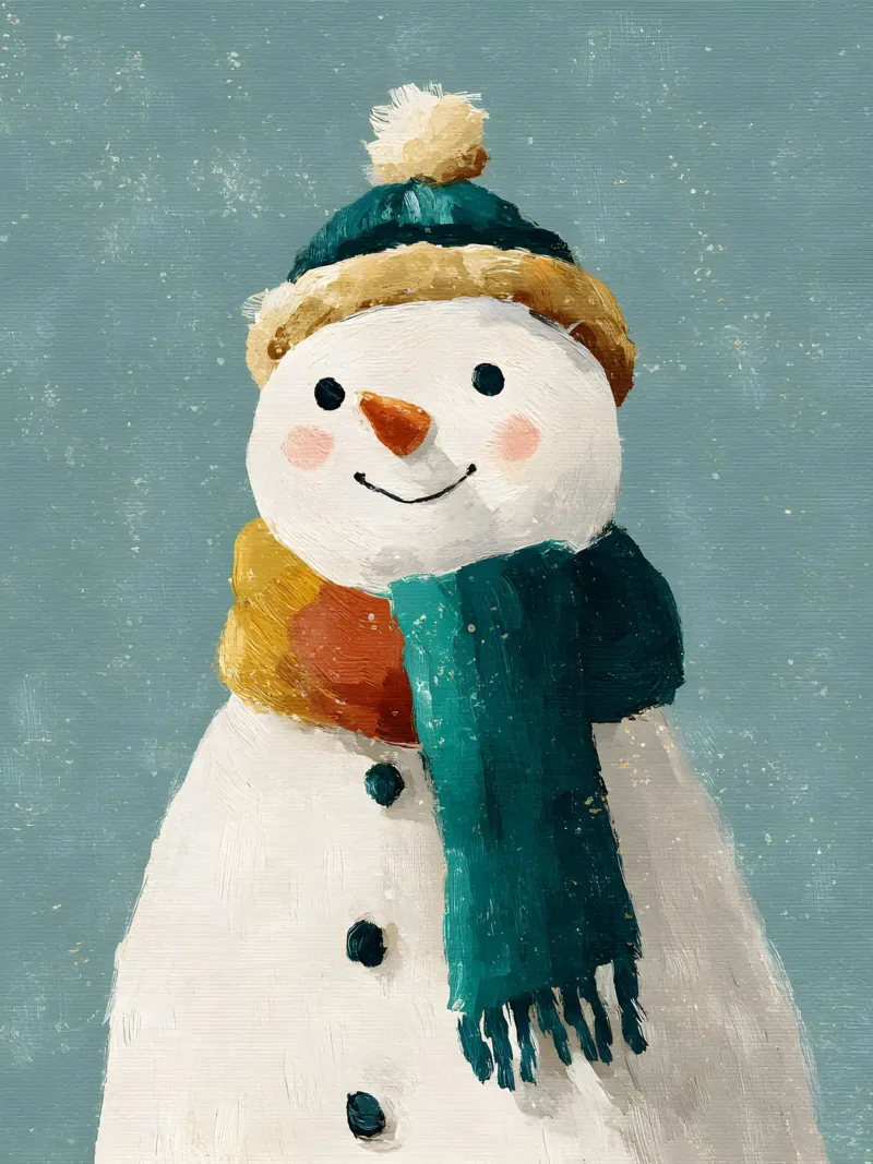 Frosty Friend carta hahnemühle da velvetwinterstudio