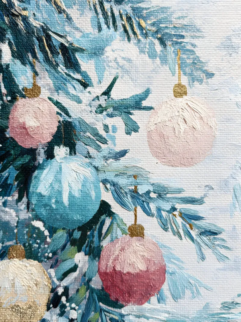 Frosted Bauble Branches plexiglass da velvetwinterstudio