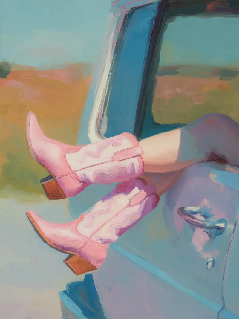 Sueños de verano vaqueros lámina retroiluminada de Carina Pop & Pastell