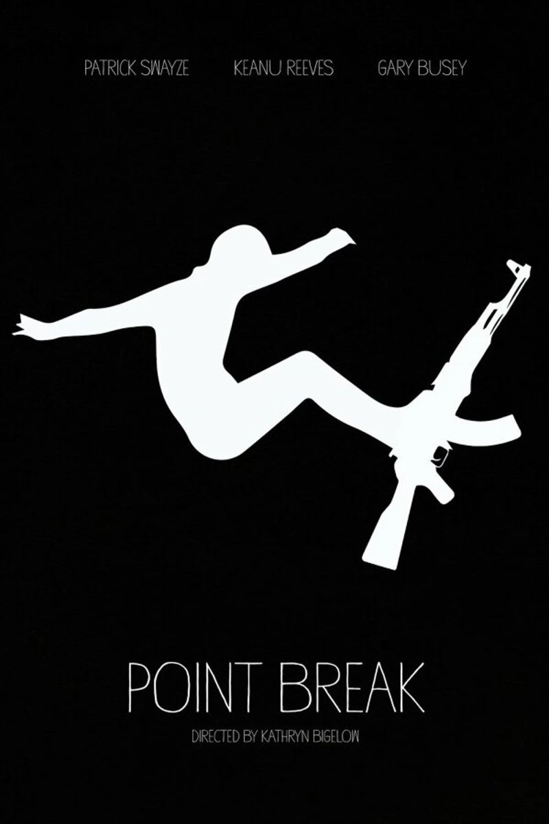 Point Break Poster von Calm The Ham