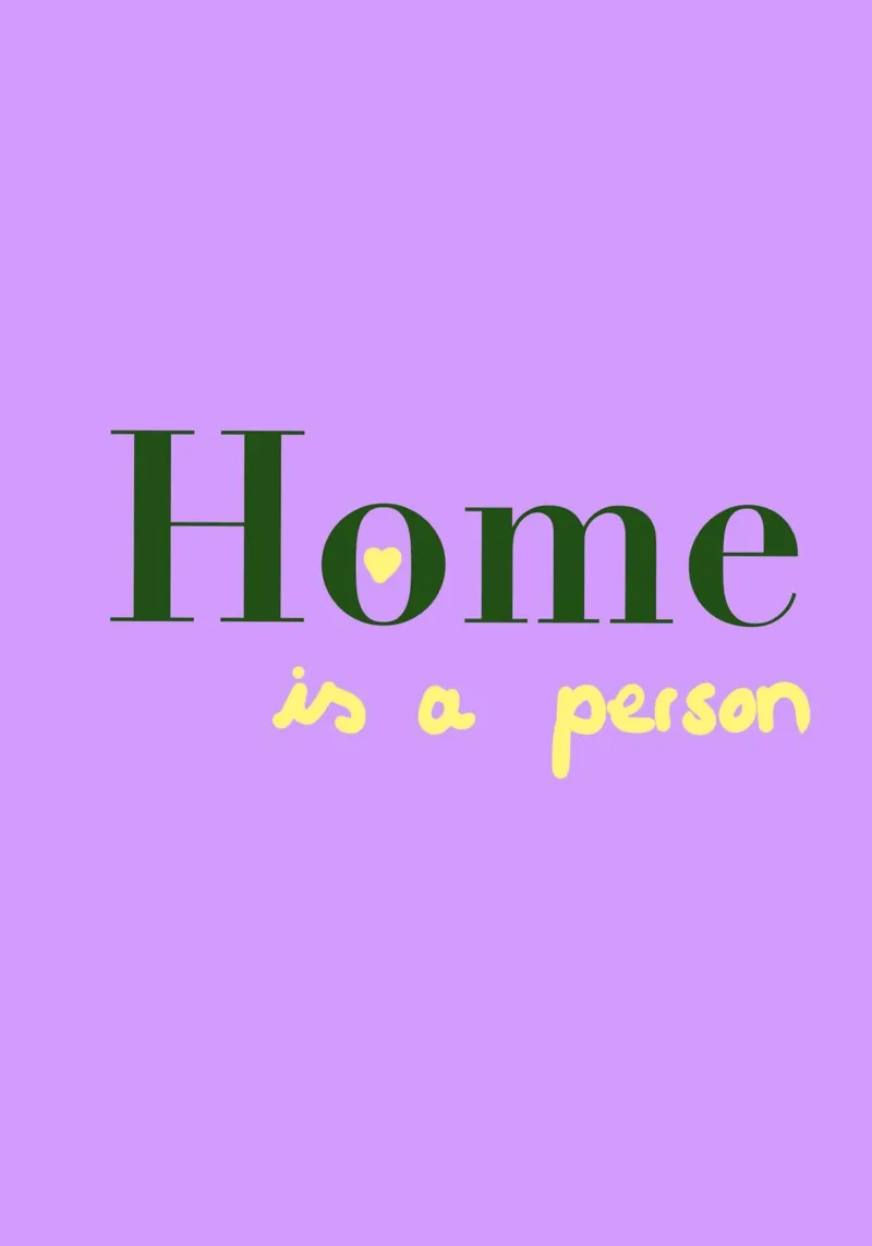 Home is a person pellicola backlit da Hej Ibiza by Ute Arnold
