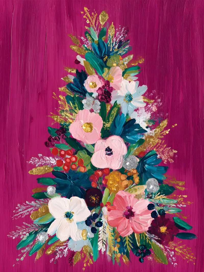 Velvet Bloom Tree alluminio dibond da velvetwinterstudio