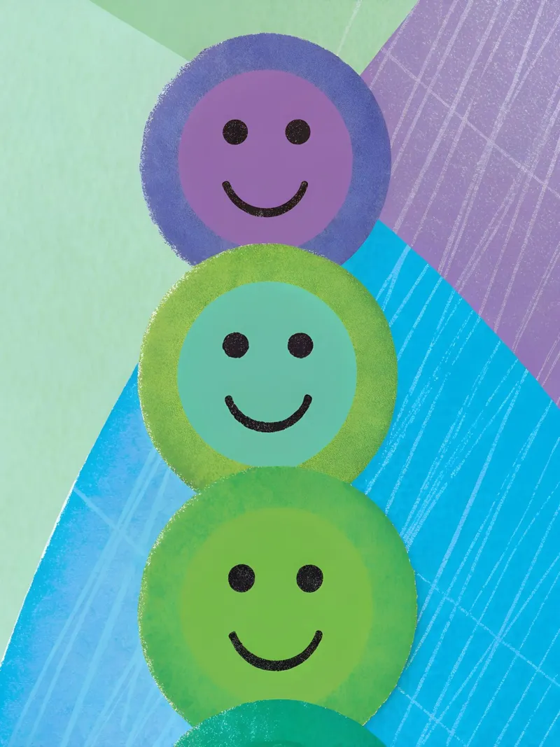 Smiley colorato poster da LOYAL SHOP