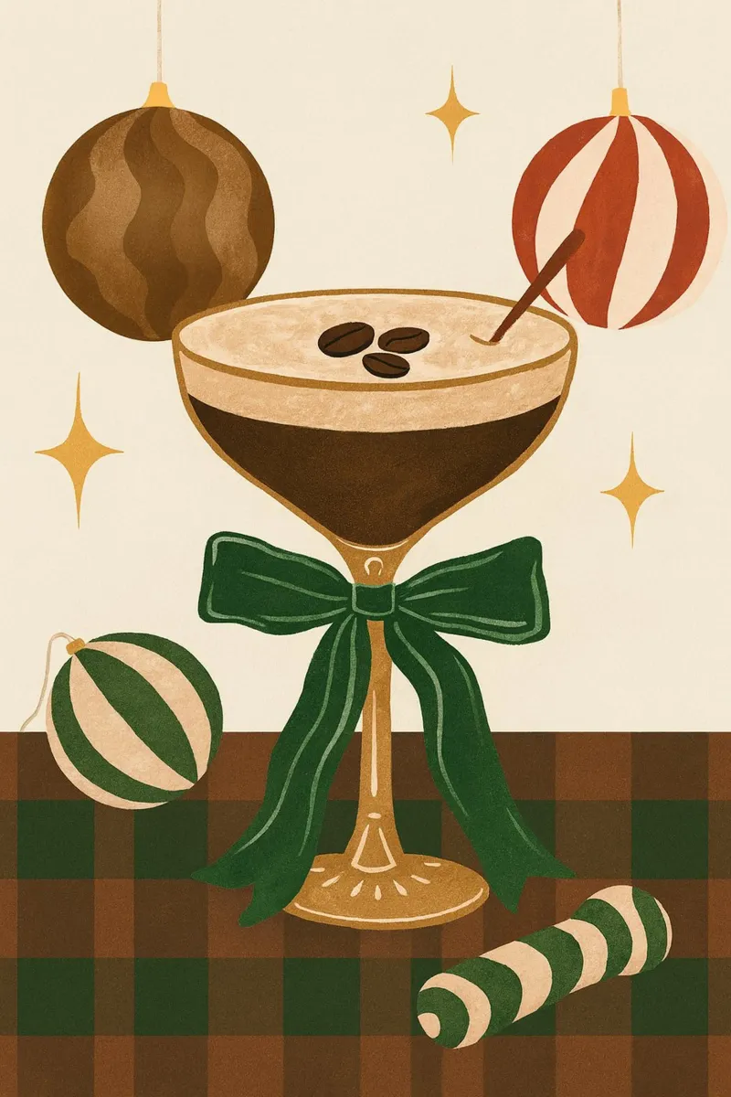 Espresso Martini carta hahnemühle da PurePeachChristmas