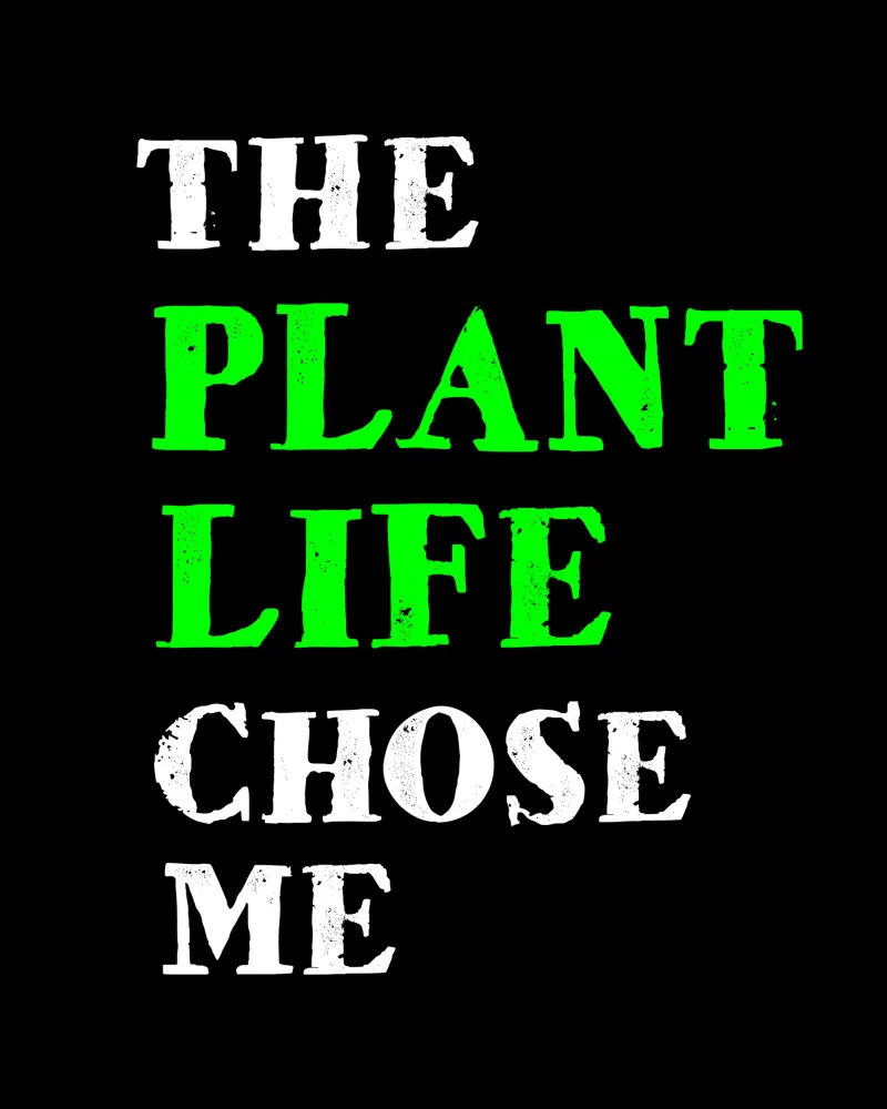 The plant life chose me alu-dibond by mygreenvalue
