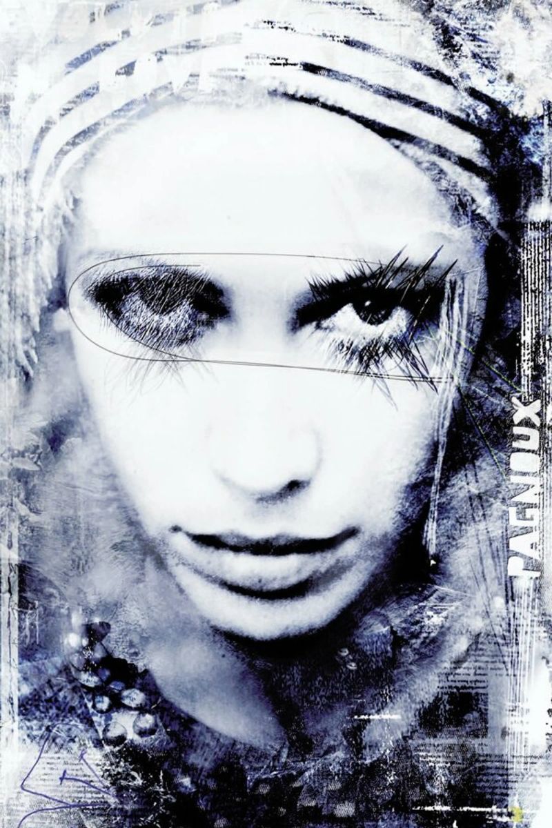 Clown Triste pellicola backlit da Sandrine Pagnoux