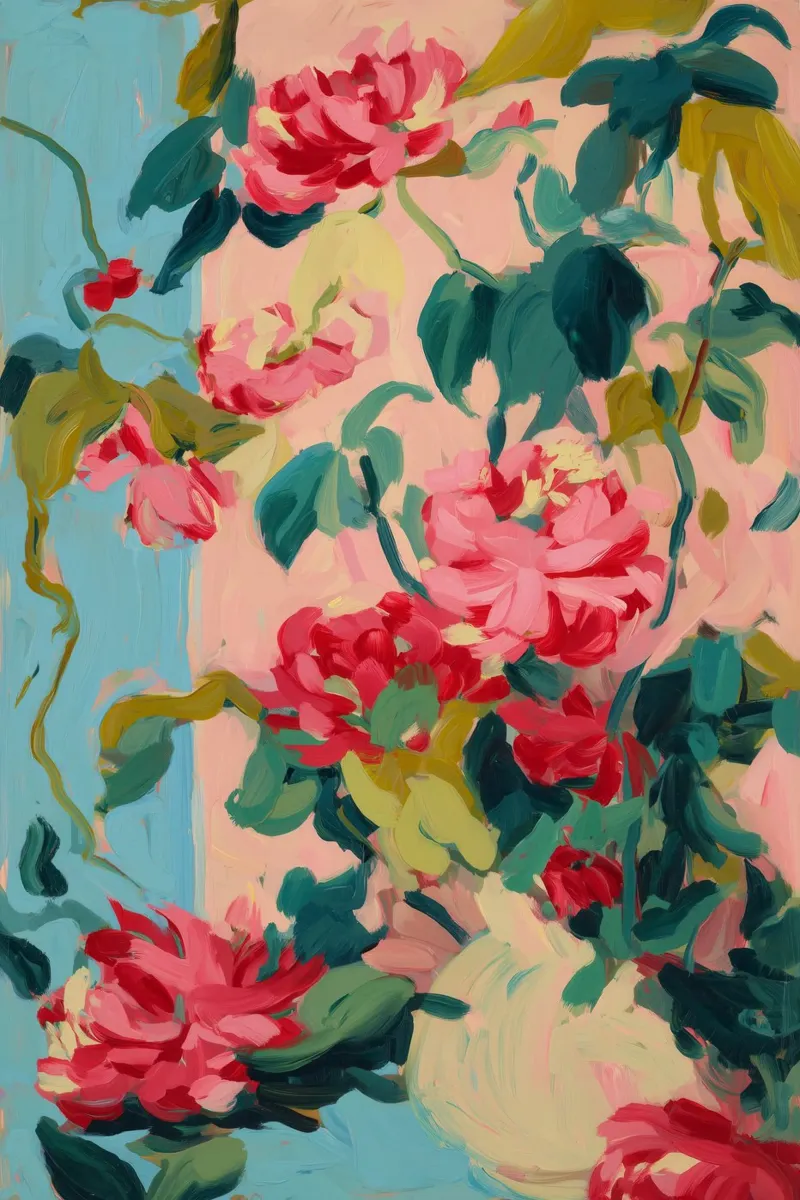 Blooming Reverie No 01 carta hahnemühle da treechild