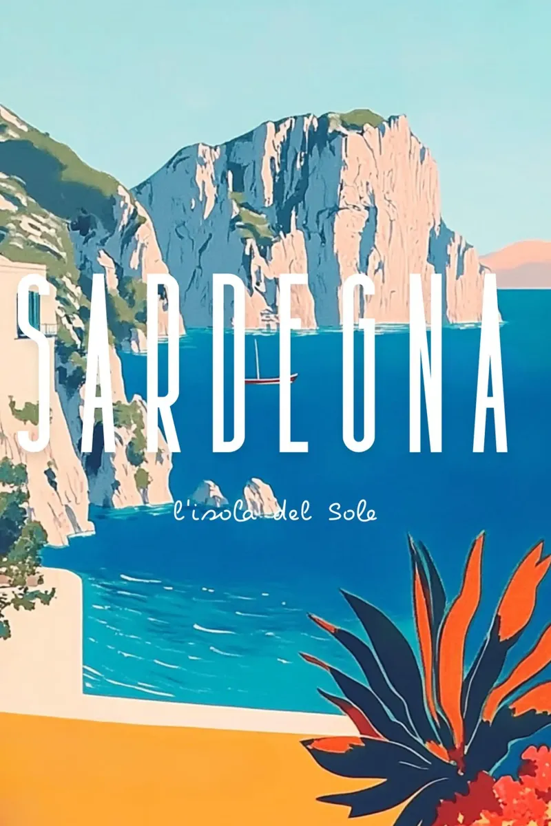 Sardinien tela con Cornice a cassetta da NORDLICHT DESIGNS