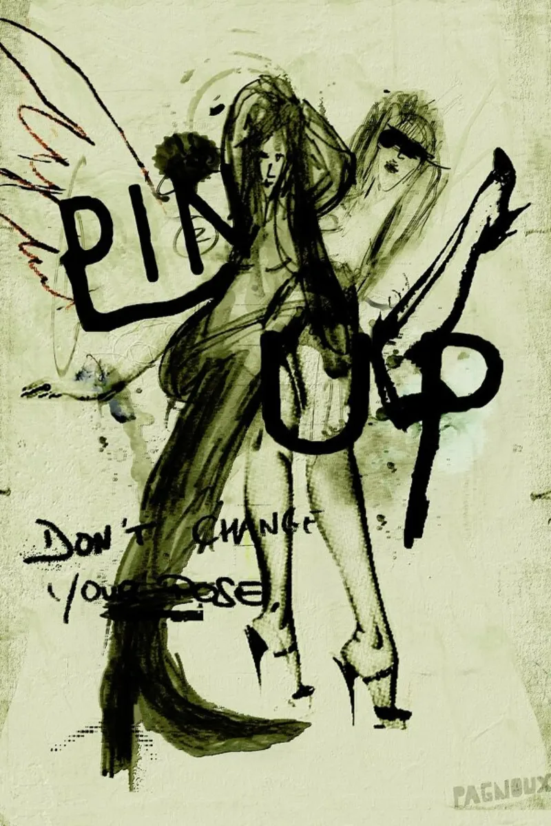 Pin Up pellicola backlit da Sandrine Pagnoux