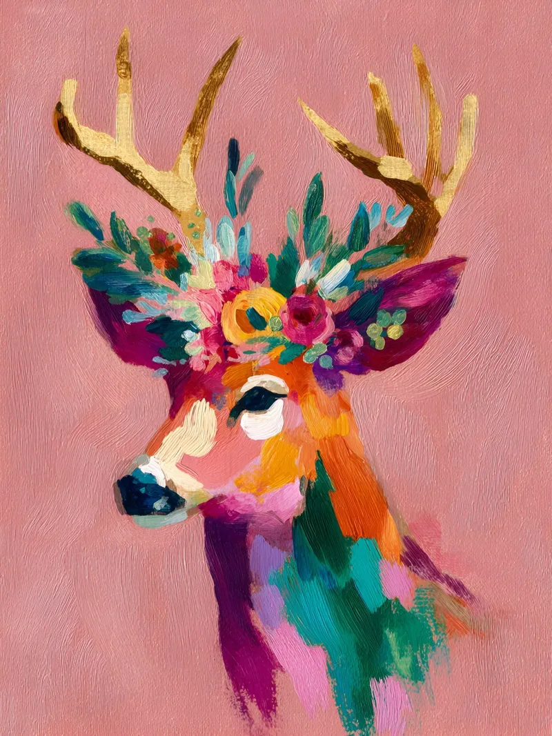 Aurora Reindeer alluminio dibond da velvetwinterstudio