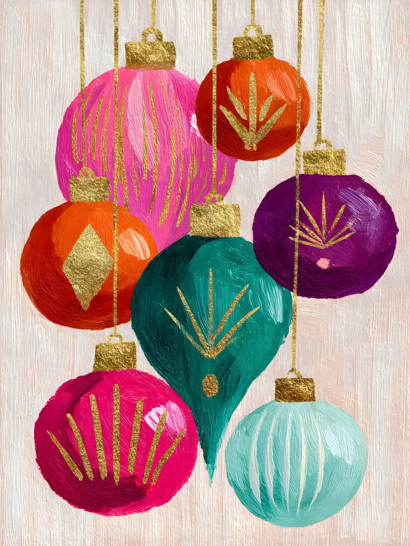 Dopamine Ornaments alluminio dibond da velvetwinterstudio