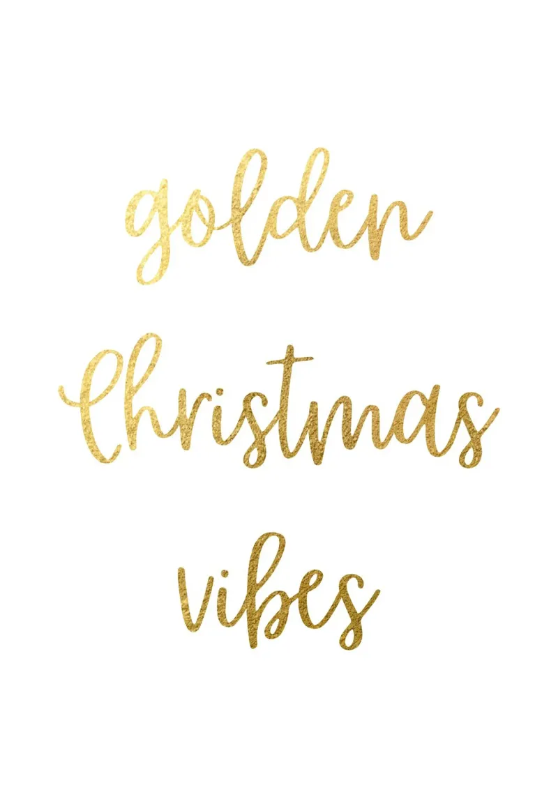 Golden Christmas vibes pellicola backlit da HolidaysCandyWalls