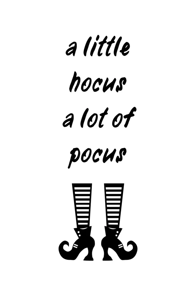 A little hocus a lot of pocus Hahnemühle von HolidaysCandyWalls