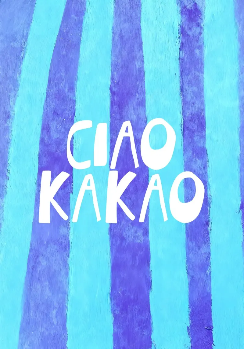 Quirky Ciao Kakao Typography plexiglass da Attaboy Dsgn