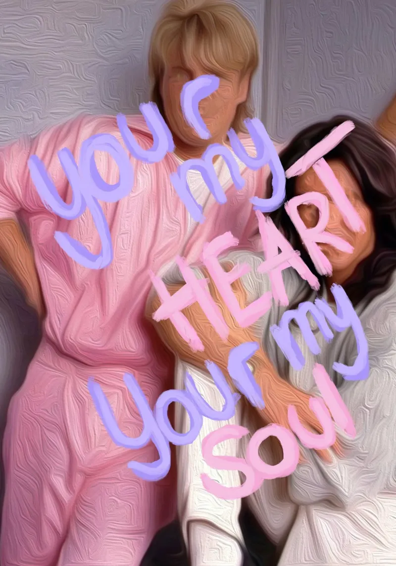 your my heart poster da Hej Ibiza by Ute Arnold