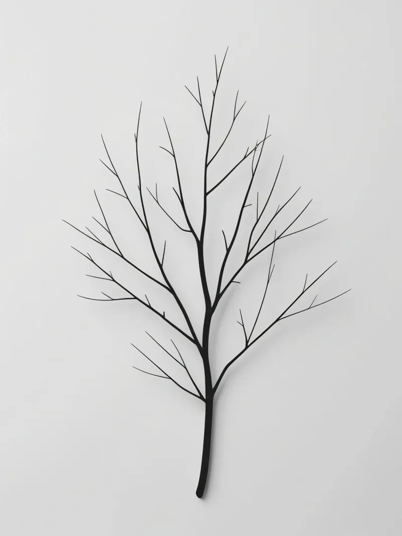 Bare Branch carta hahnemühle da Botanical Gallery