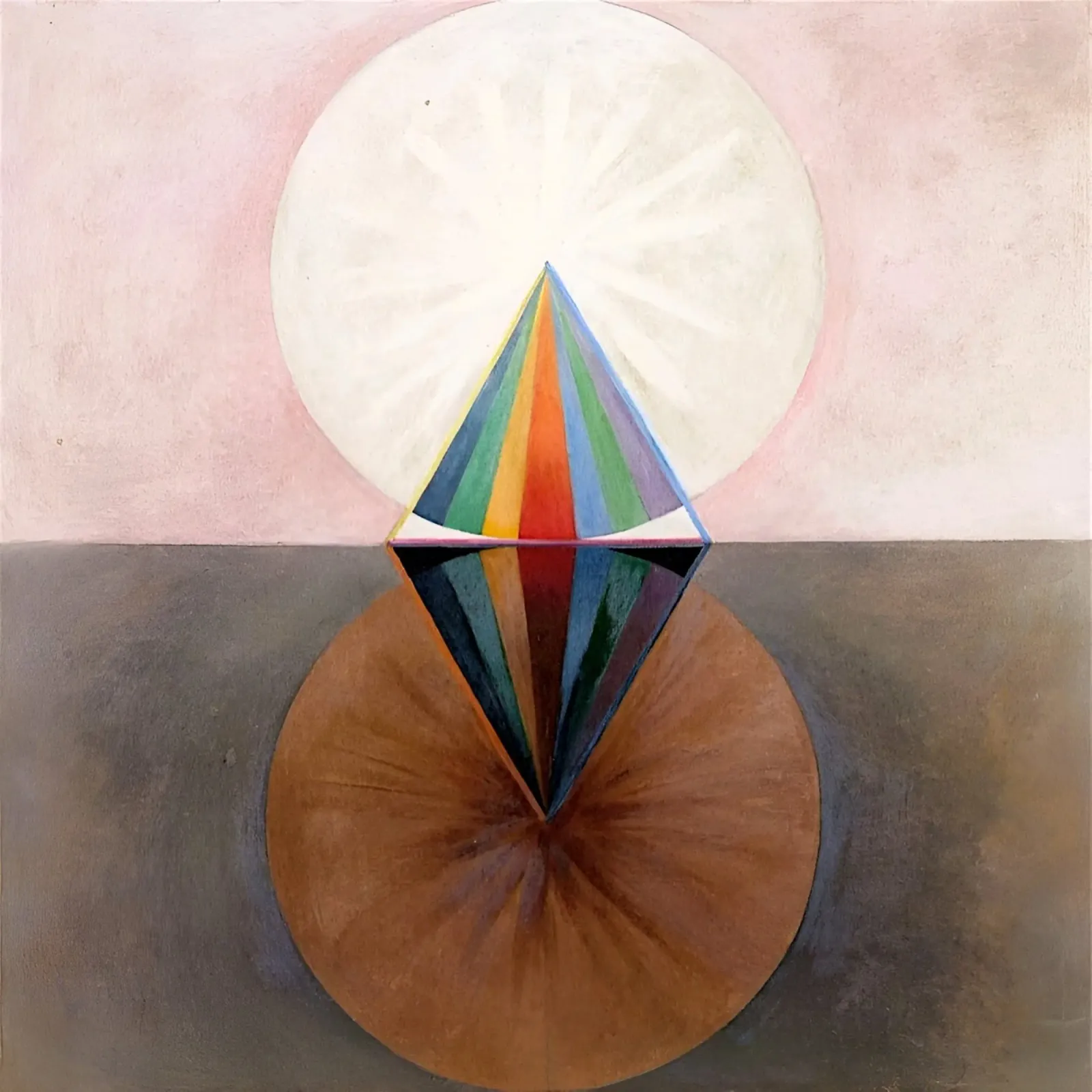 Hilma Af Klint - Le cygne n° 12 Groupe IXSUW 1915 hahnemühle de William Store