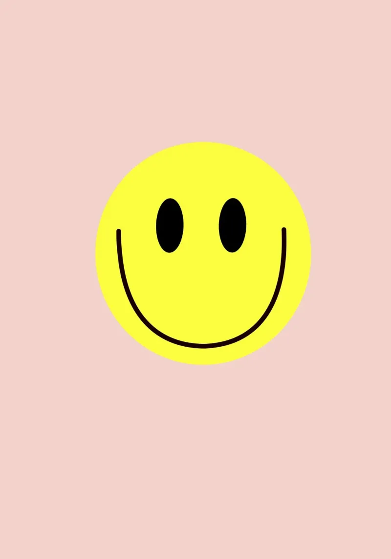 Smiley nude toile de Hej Ibiza by Ute Arnold