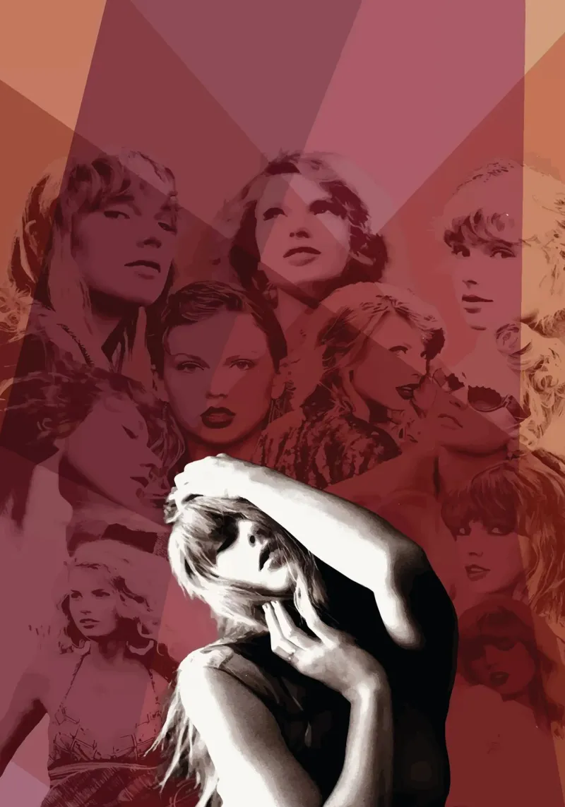 taylor swift il tour delle ere carta hahnemühle da posterindo