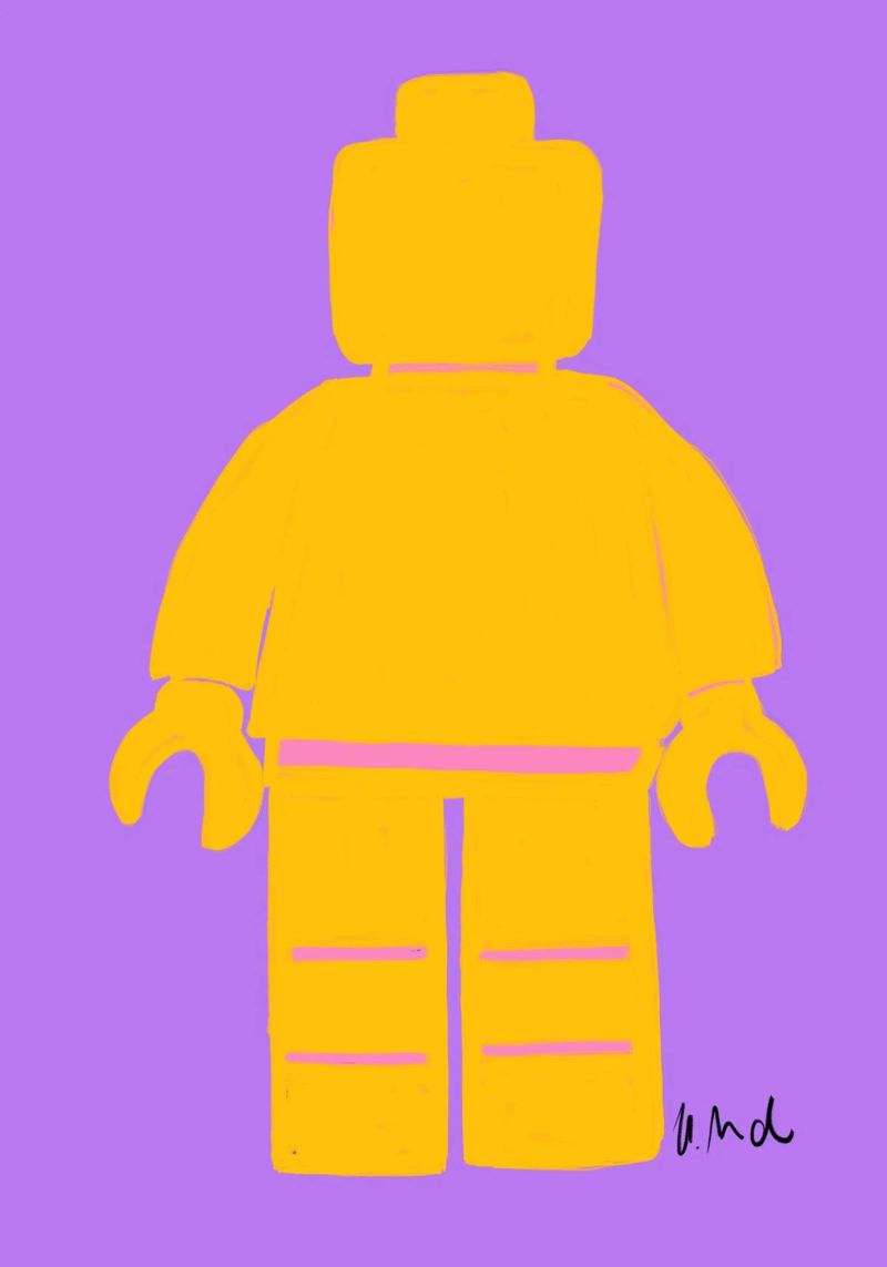 Spielfigur Poster von Hej Ibiza by Ute Arnold