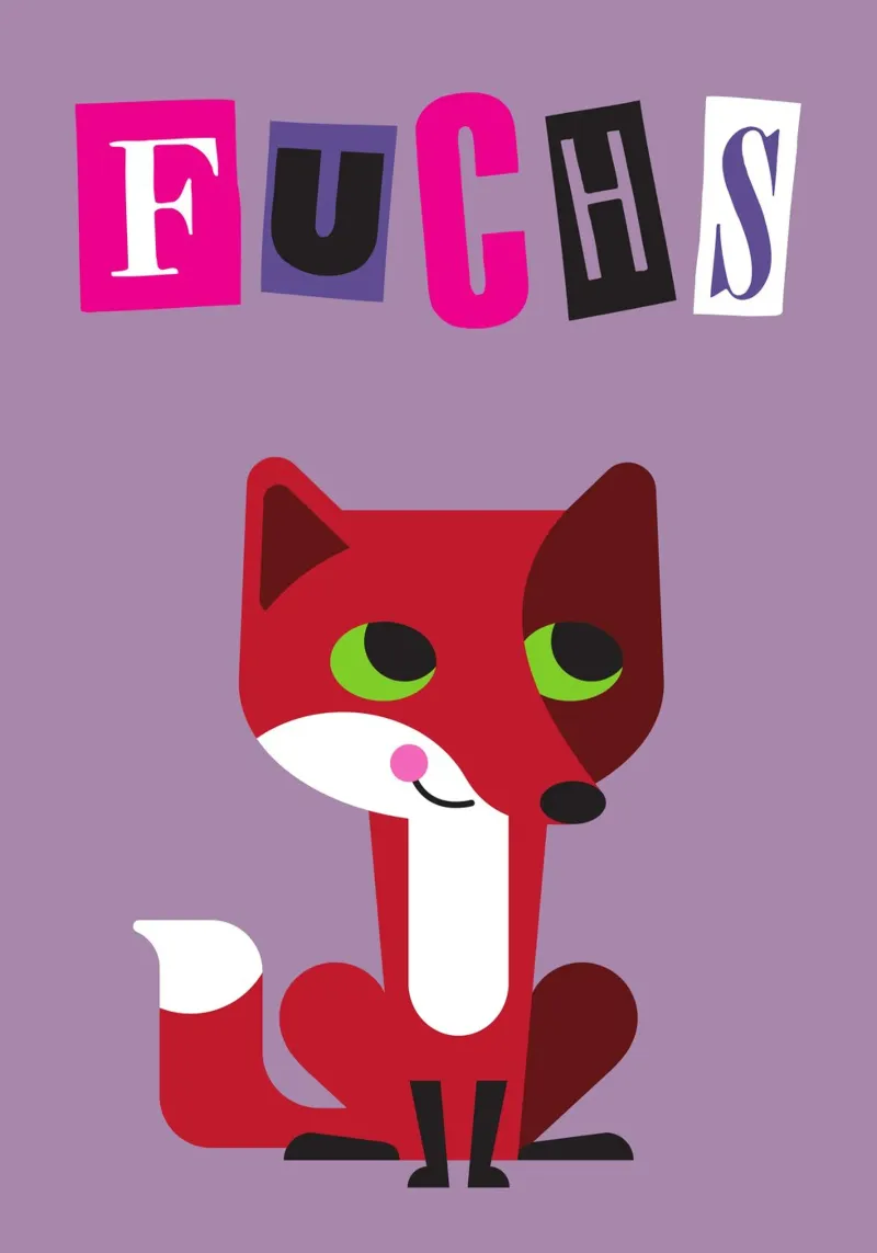 Fox 01 carta hahnemühle da Looks n Brains