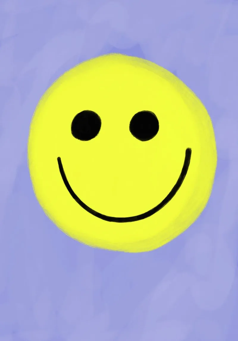 Smiley Smile pellicola backlit da Hej Ibiza by Ute Arnold
