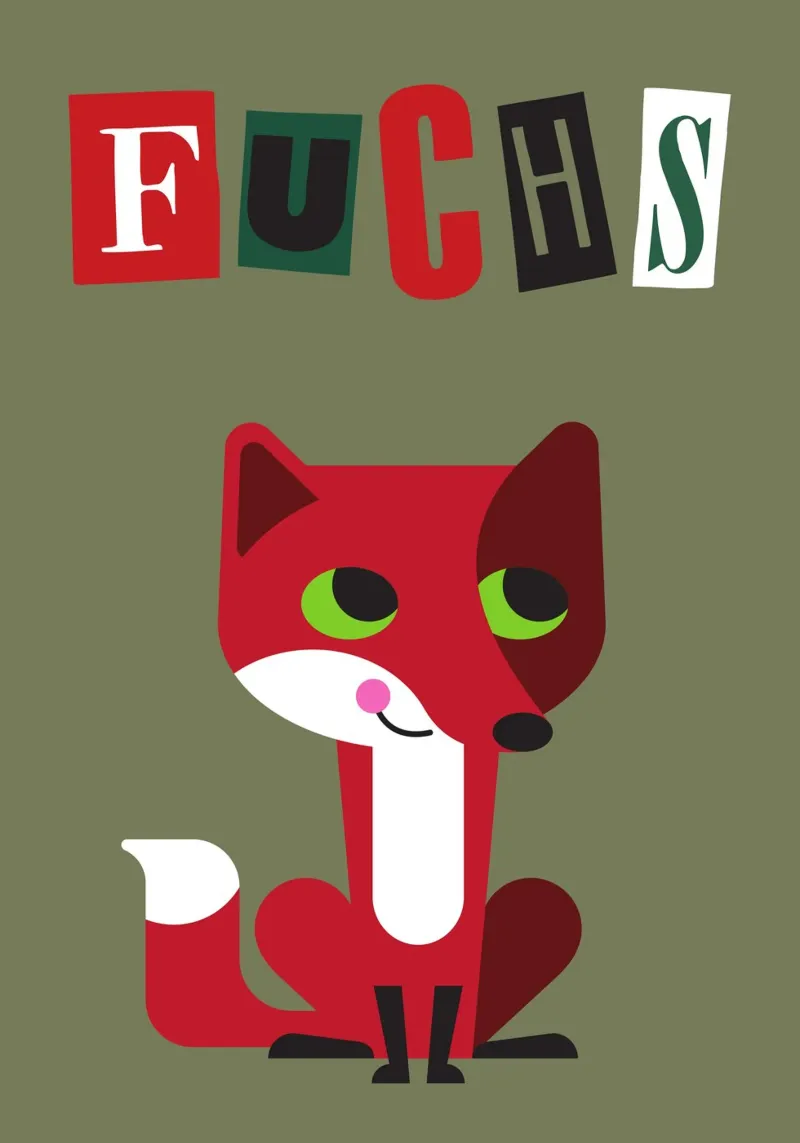 Fuchs 02 Hahnemühle von Looks n Brains