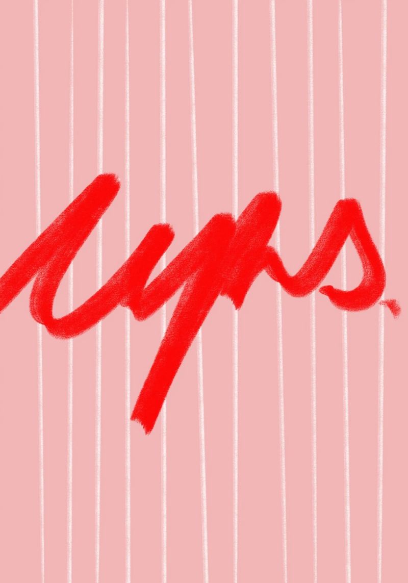 ups ! poster da Hej Ibiza by Ute Arnold