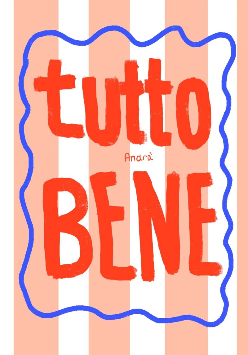 Tutto Bene Poster von Hej Ibiza by Ute Arnold