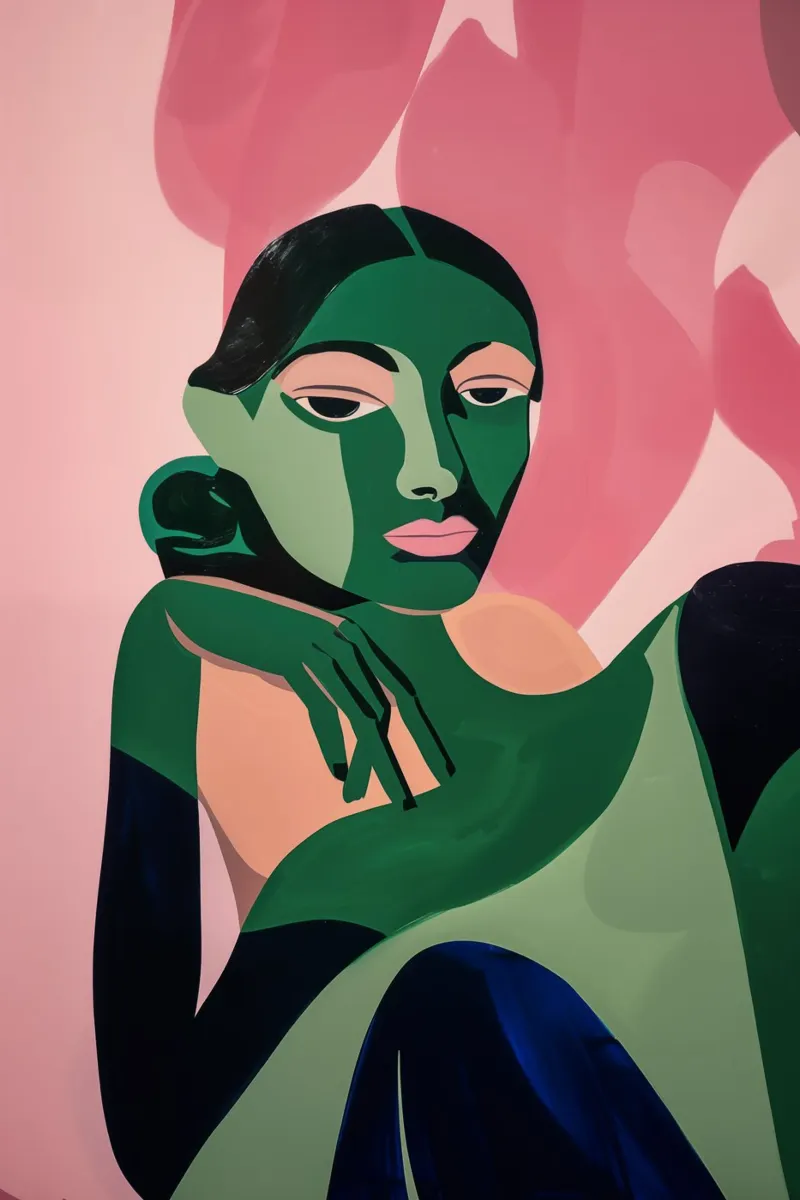 Green Pink Lady su Amazon tela da Autofocus