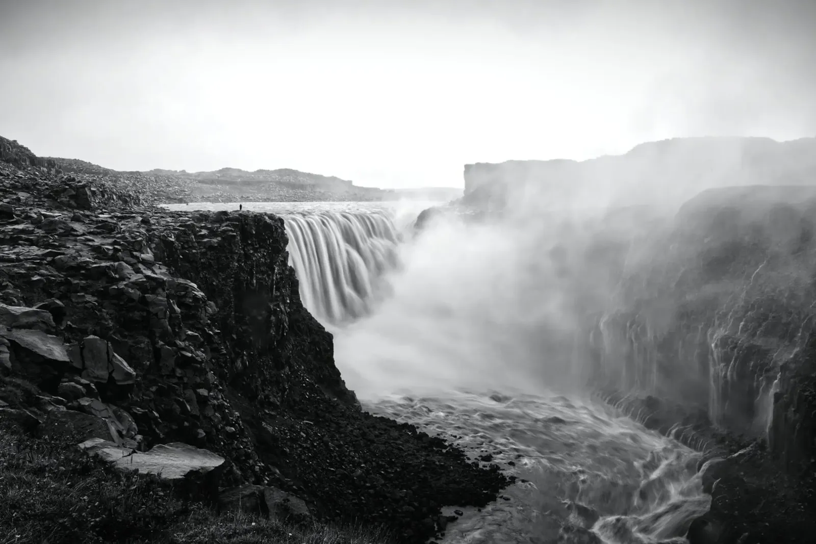 Dettifoss Waterfall pellicola backlit da Fjöllart
