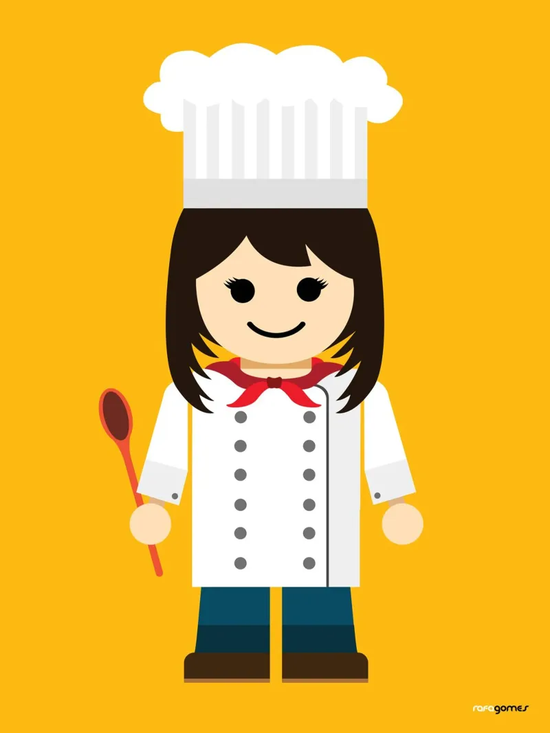 Chef Toy pellicola backlit da Rafa Gomes