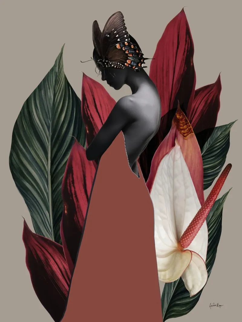 Dracena poster con telaio in plastica da Ana Paula Hoppe