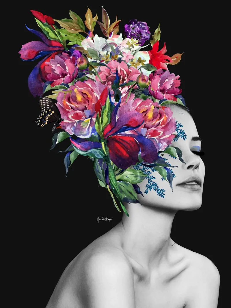 Galliano poster con telaio in plastica da Ana Paula Hoppe
