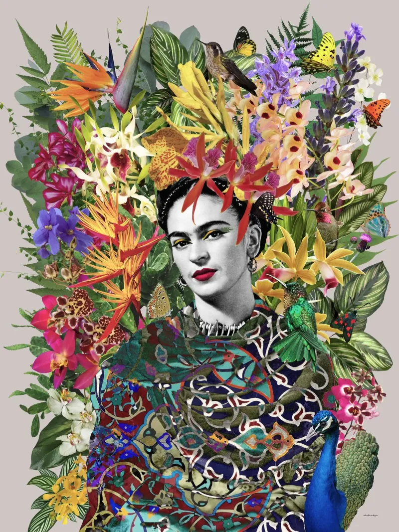 Gipsy Frida alluminio dibond da Ana Paula Hoppe