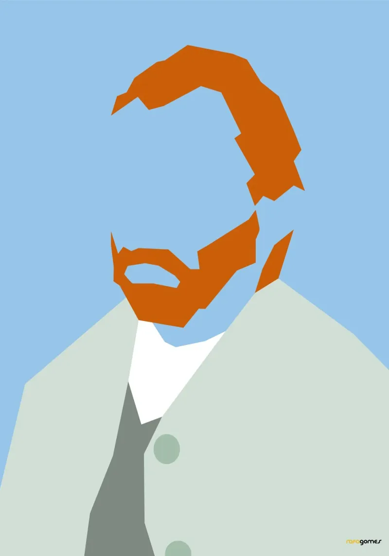 Van Gogh Alu-Dibond von Rafa Gomes