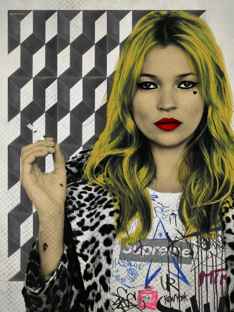 Kate Street Art poster by Ana Paula Hoppe