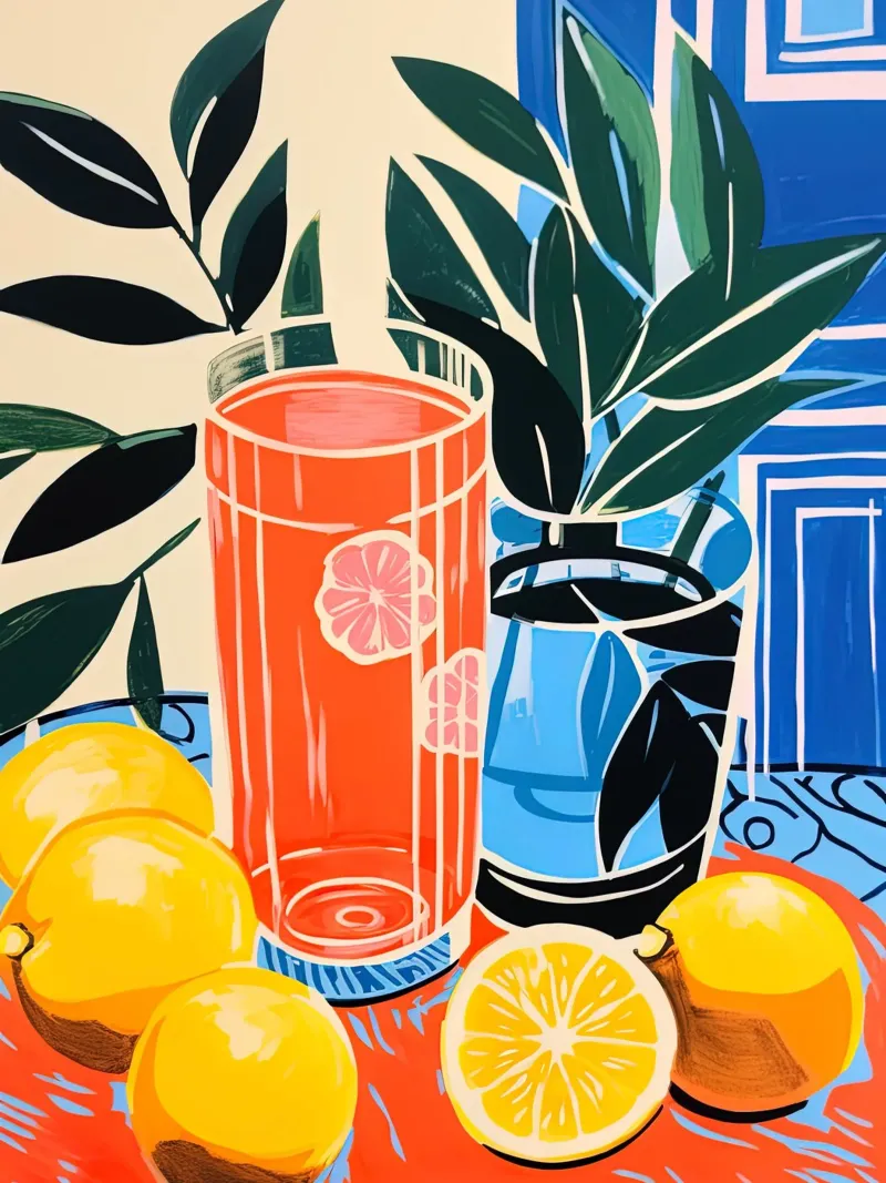Oranges alluminio dibond da Artsy Bessy