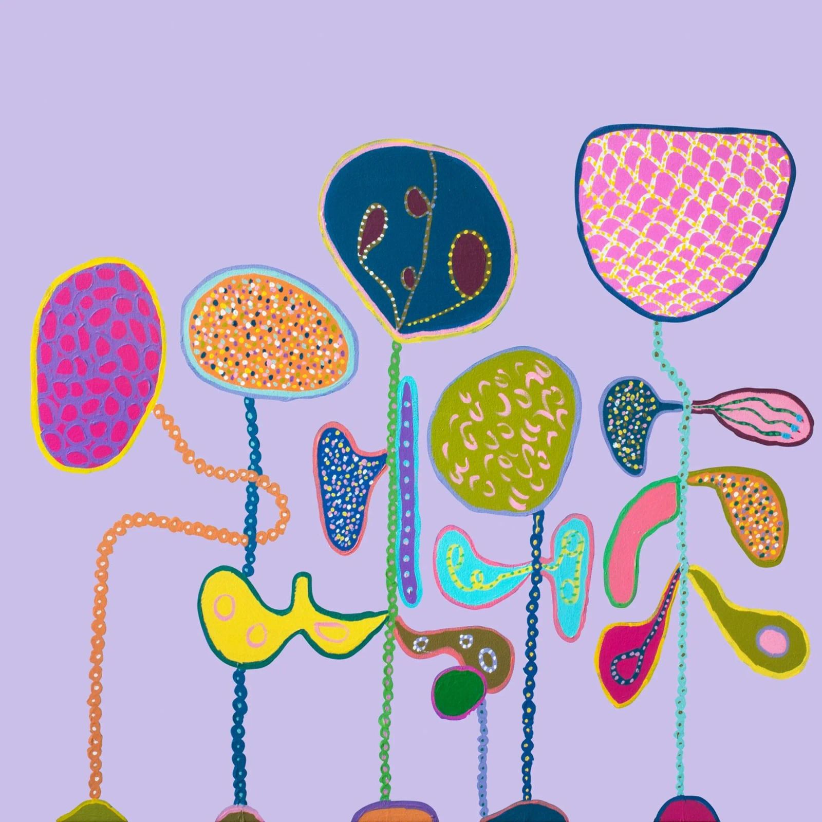 Bliss-Pourpre poster de Helen Joynson