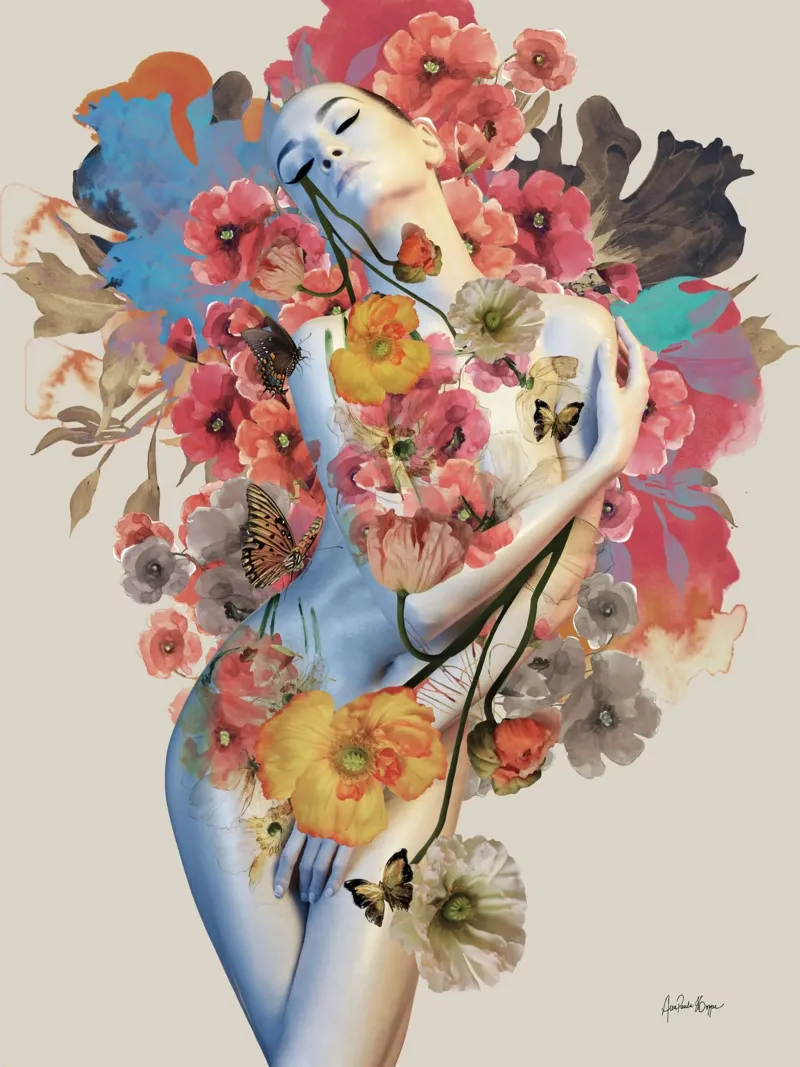 The Ivy poster con telaio in alluminio da Ana Paula Hoppe