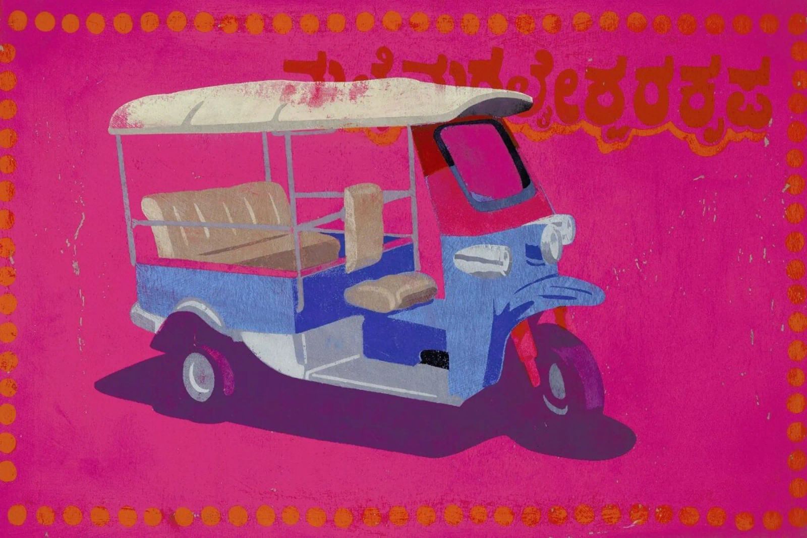 TukTuk pellicola backlit da Andy Bridge