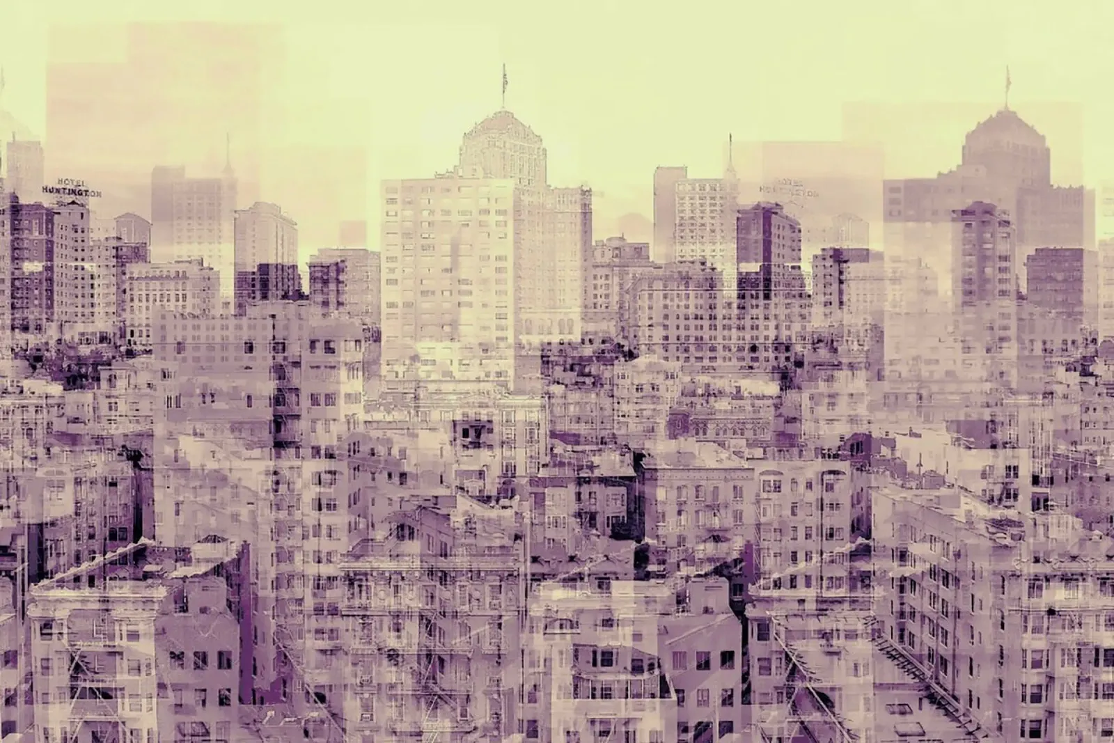 Ghost City plexiglas de In Full Color