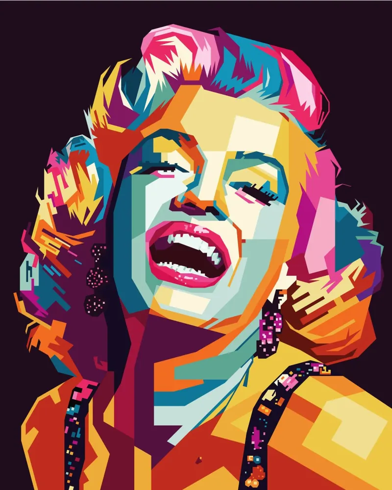 M M Style WPAP Hahnemühle von SW Artwork