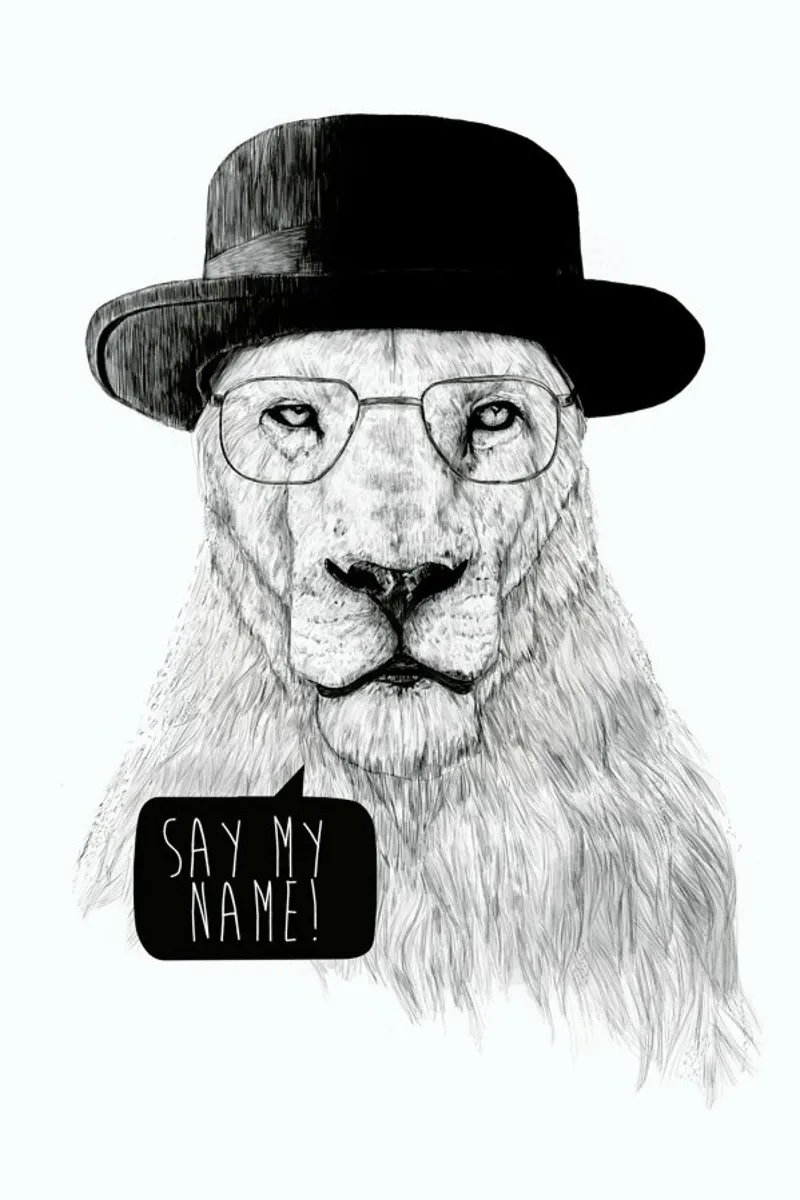 Say my name pellicola backlit da Balazs Solti