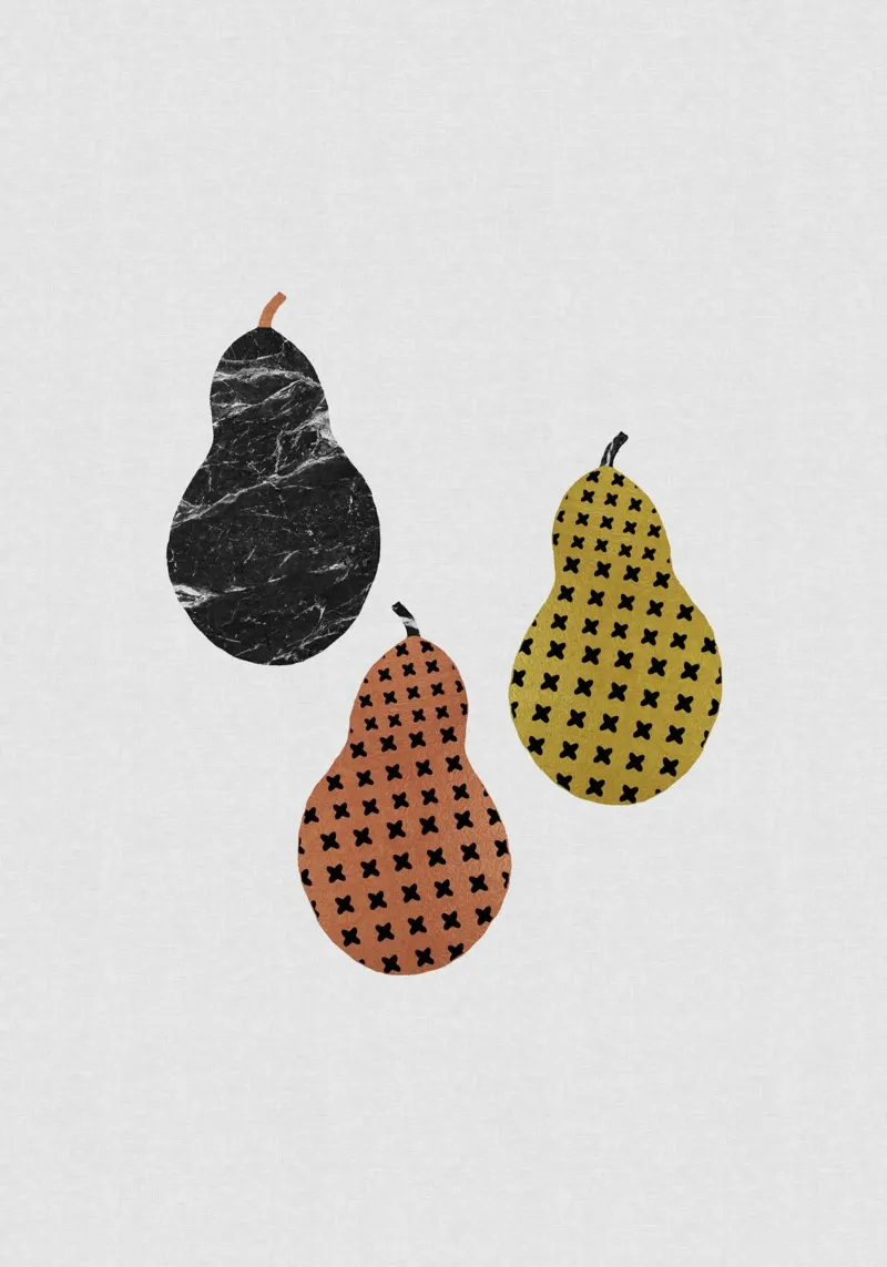 Scandi Pears pellicola backlit da Orara Studio