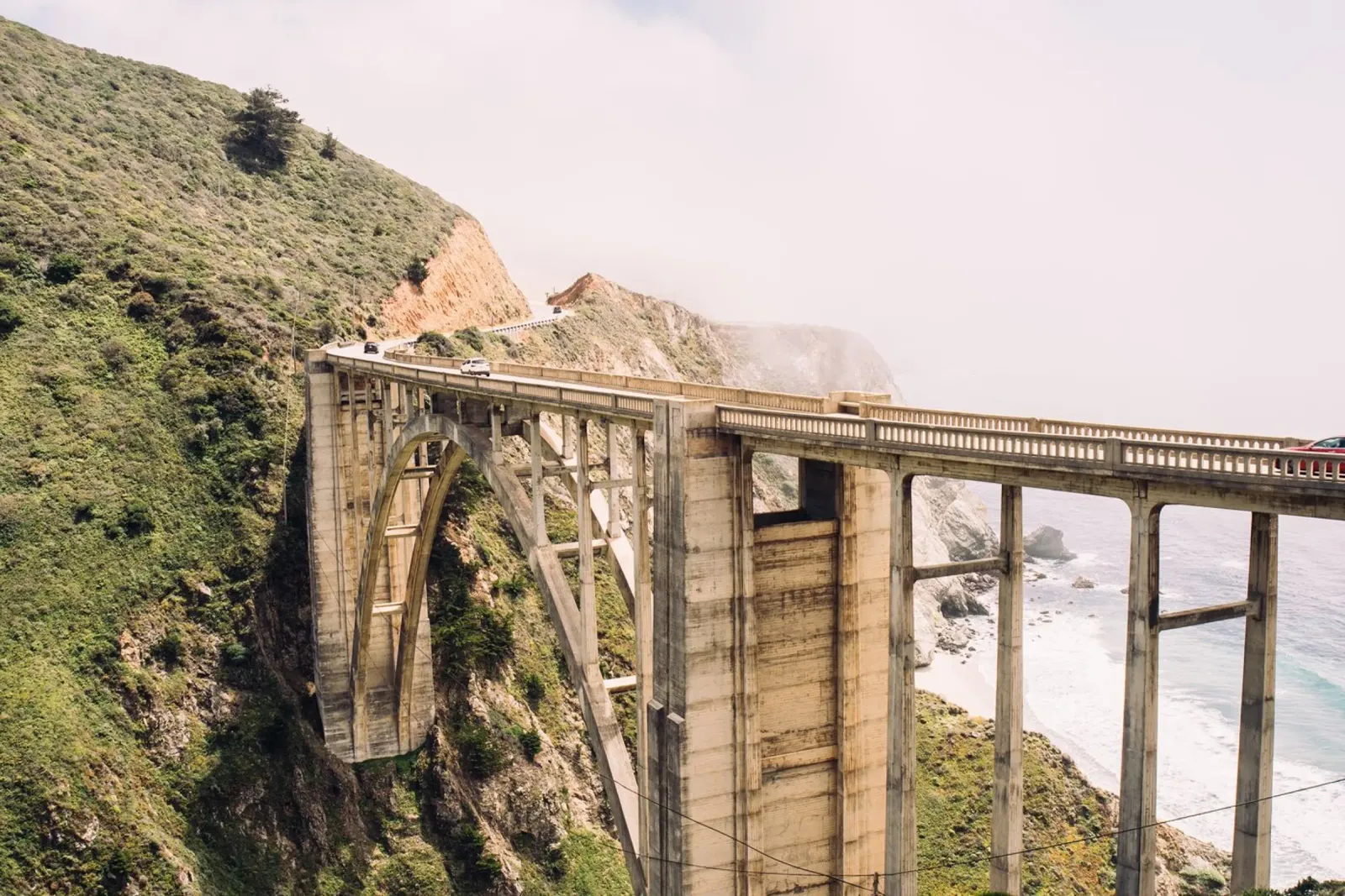 Bixby Creek Bridge pellicola backlit da patiphotography