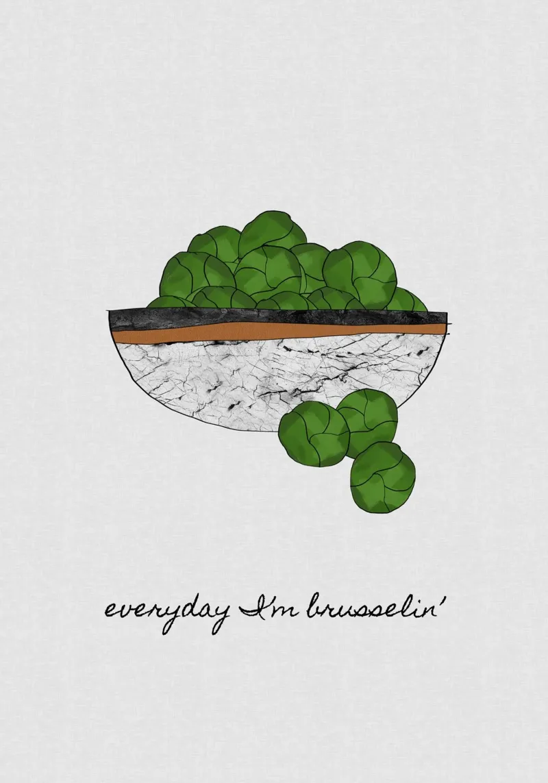 Todos los días estoy Brusselin ' poster de Orara Studio
