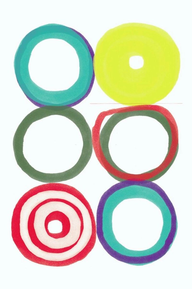 Circles pellicola backlit da Catherine Aguilar